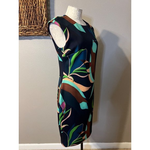Ted Baker Scuba Dress 3 US Medium 8 10 Stretch Career Church - Picture 9 of 11